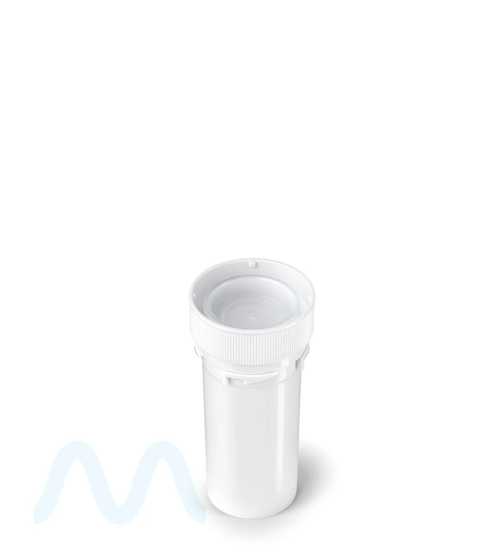 Child Resistant | Opaque White Reversible Cap Vials | 13dr - 2g - 275 Count - Image 5