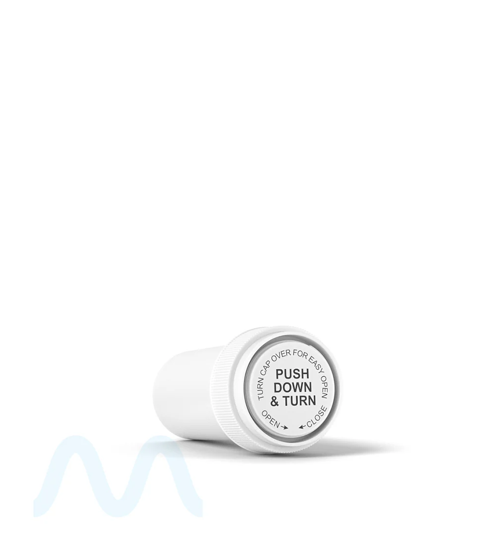 Child Resistant | Opaque White Reversible Cap Vials | 13dr - 2g - 275 Count - Image 7