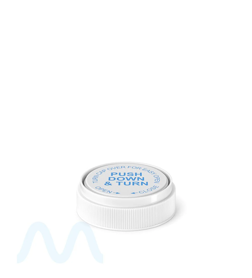 Child Resistant | Opaque White Reversible Cap Vials | 40dr - 10g - 150 Count - Image 10