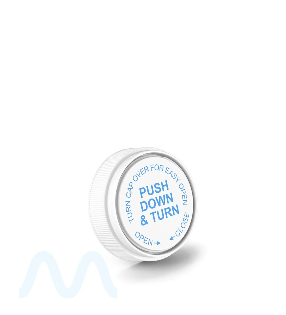 Child Resistant | Opaque White Reversible Cap Vials | 40dr - 10g - 150 Count - Image 11