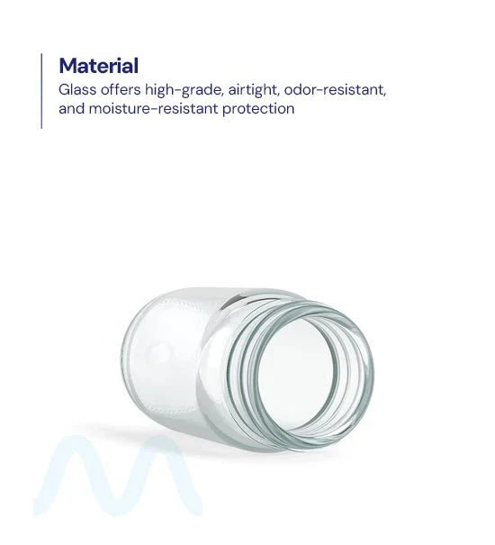 Wide Mouth Straight Sided Clear Glass Jars for Pre-Rolls | 38mm - 2oz - 160 Count - Image 3